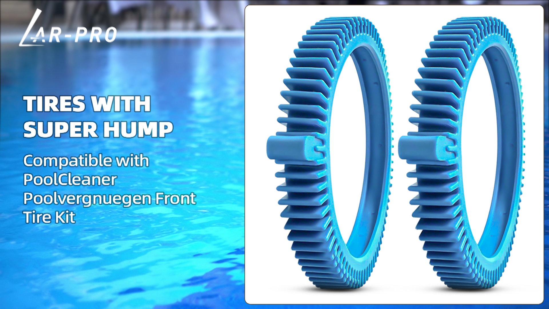 Amazon.com: AR-PRO Replacement Tires with Super Hump | Compatible